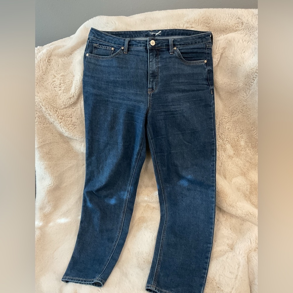Seven 7 Blue Straight jeans